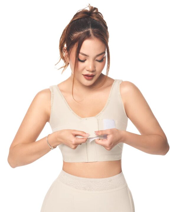 Brasier Post Quirúrgico Con Banda De Busto (C-039)