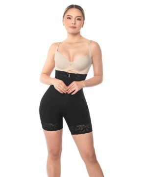 SHORT NEGRO TIRO ALTO (O-071)