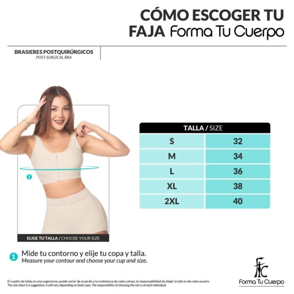 Brasier Post Quirúrgico Con Manga (C-080)