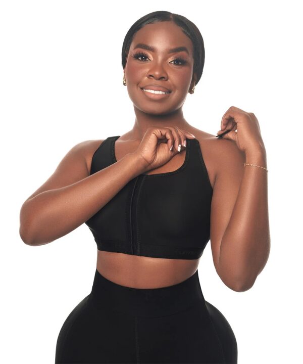 Brasier Post Quirúrgico Con Realce Tira Ancha (C-082)