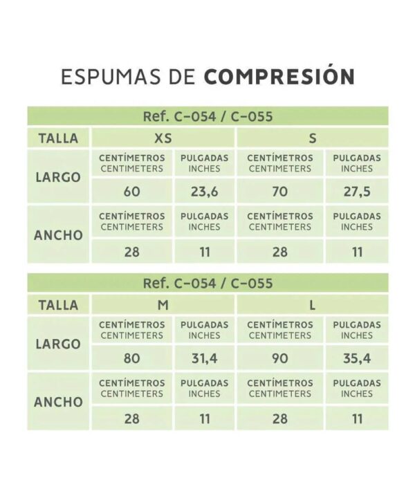 Forma Tu Cuerpo Espuma Post quirúrgica (C-055 )